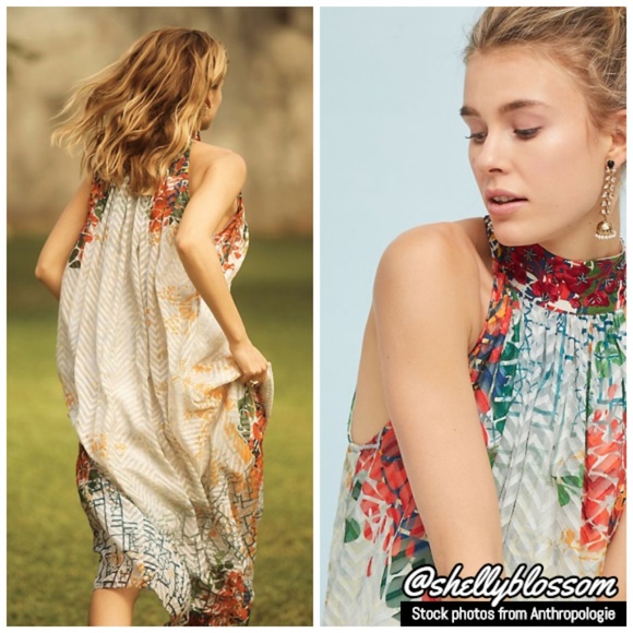 NWT Anthropologie Marilla Maxi Dress Small - Picture 4 of 4